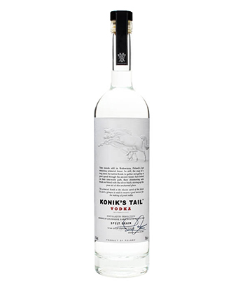 Konik's Trail Vodka is one of the best bang-for-your-buck vodkas according to bartenders.