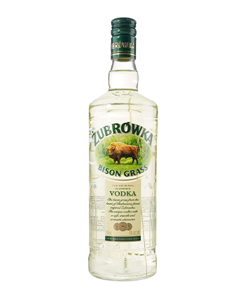 Zubrowka Vodka is one of the best bang-for-your-buck vodkas according to bartenders.