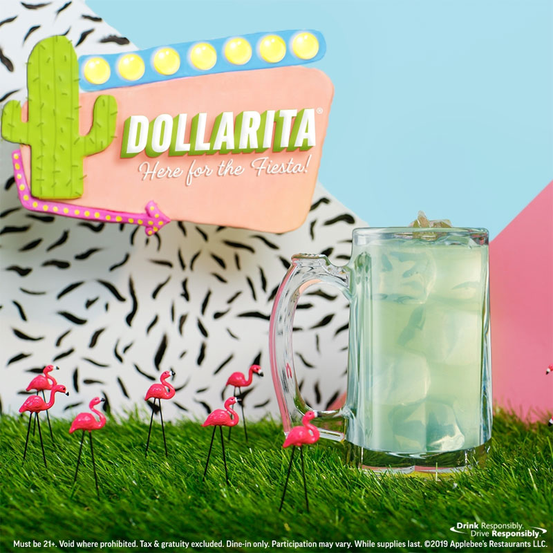 The dollarita was one of Applebee's influential drinks.