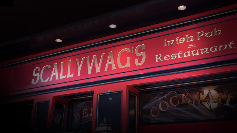 Scallywags is one of the best NYC bars for watching football.