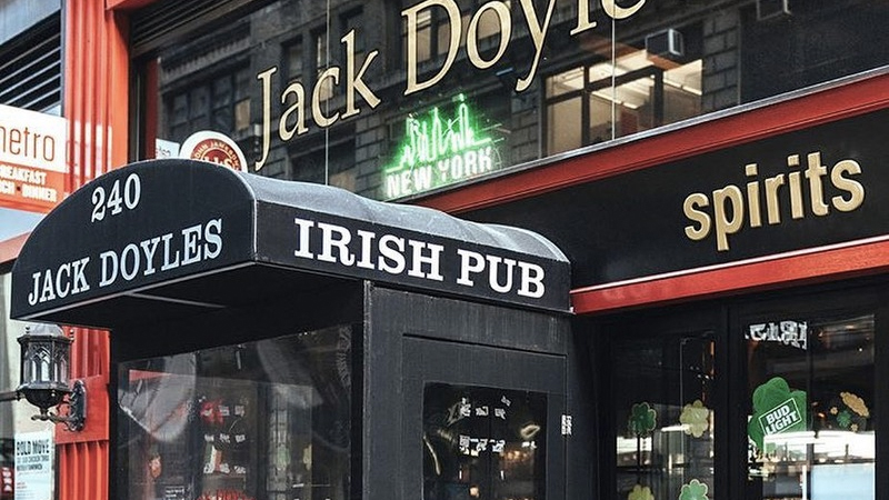 Jack Doyle’s is one of the best NYC bars for watching football.