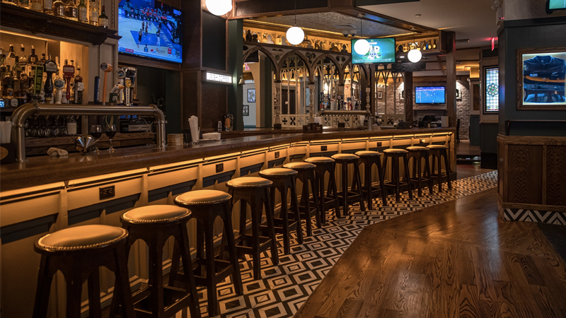 The Joyce Public House is one of the best NYC bars for watching football.