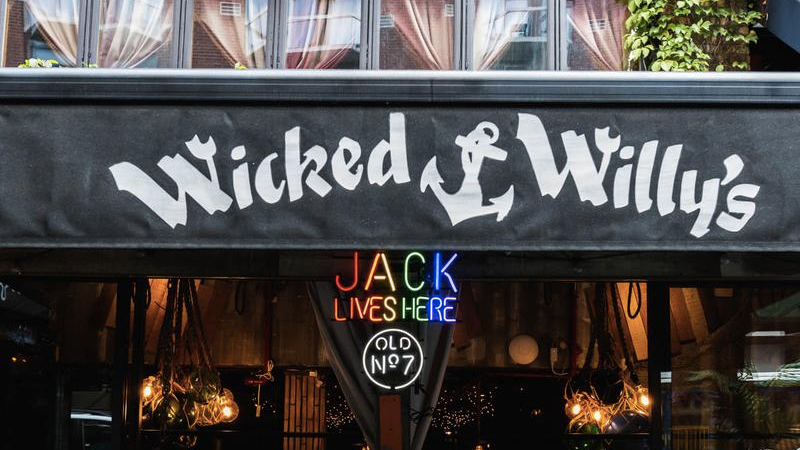Wicked Willy’s is one of the best NYC bars for watching football.