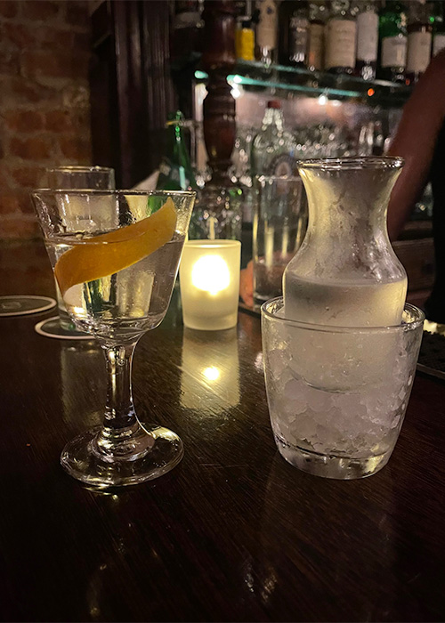 The Gin Blossom is a modern classic cocktail in Brooklyn.