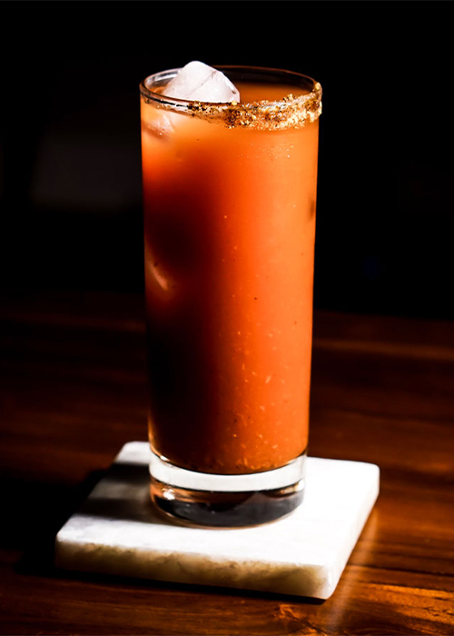 The After-Hours Bloody Mary is a boozy Halloween cocktail to try this fall.