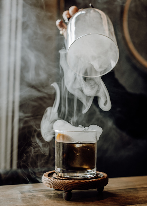 The Black Magic is a boozy Halloween cocktail to try this fall.