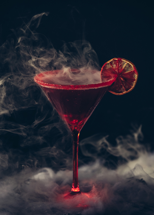 The Bloody Rita is a boozy Halloween cocktail to try this fall.