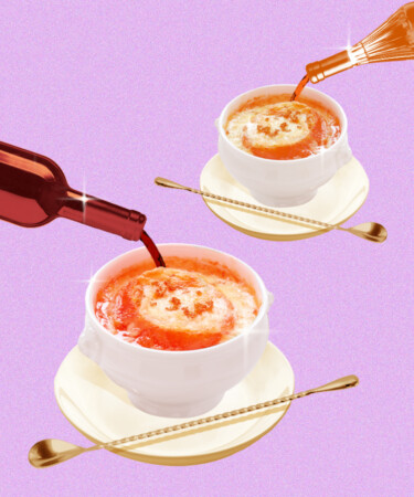 The Key to the Perfect Warming French Onion Soup? Booze.