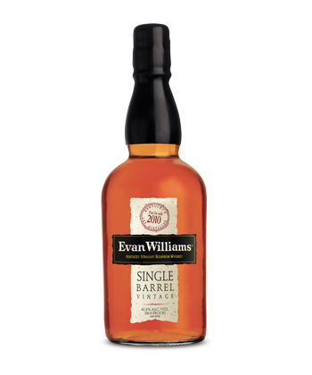 Evan Williams Single Barrel is one of the best bang for your buck bourbons, according to bartenders.
