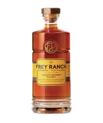Frey Ranch Bourbon is one of the best bang for your buck bourbons, according to bartenders.