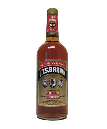 J.T.S. Brown Bottled in Bond is one of the best bang for your buck bourbons, according to bartenders.