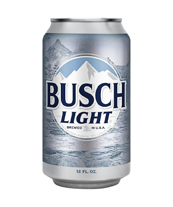 Busch Light is one of the best macro light beers, according to brewers.