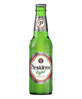 Presidente Light is one of the best macro light beers, according to brewers.