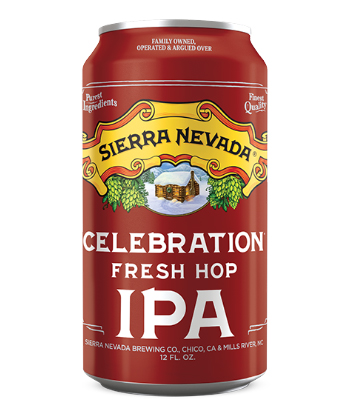Sierra Nevada Brewing Co. Celebration IPA is one of the 25 most important IPAs right now.