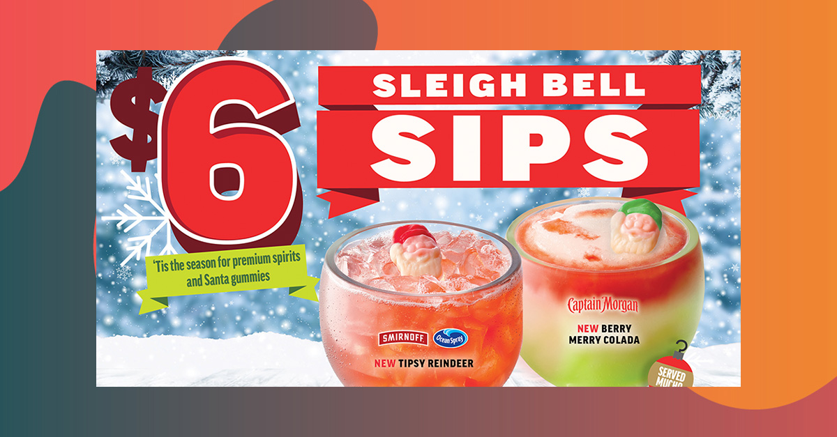 Applebee's is Bringing Back Two Festive 6 Drinks for the Holidays