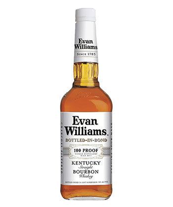 Evan Williams Bottled-in-Bond is one of the best whiskies for mixing cocktails, according to bartenders.