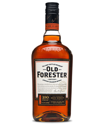 Old Forester 100 Proof is one of the best whiskies for mixing cocktails, according to bartenders.