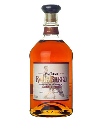 Бурбон Wild Turkey Rare Breed Barrel Proof — один из лучших виски для смешивания коктейлей, по мнению барменов.