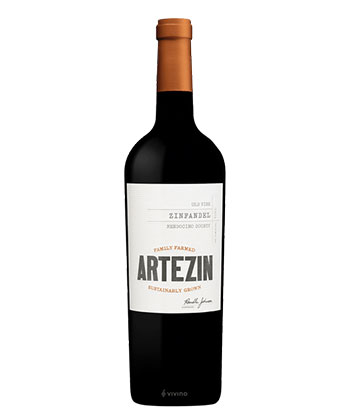 Artezin Old Vine Zinfandel 2015 is one of the best wines for mulled wine.