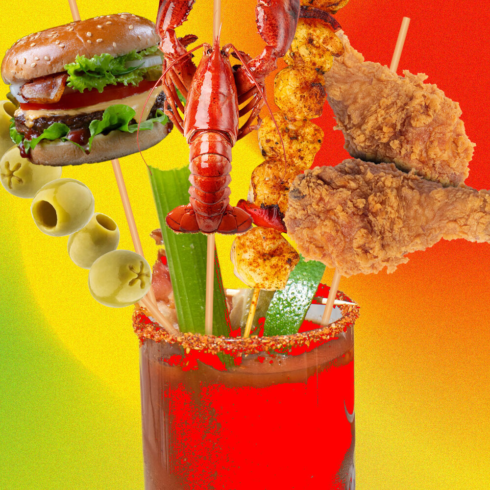 How the Bloody Mary Garnish Lost Its Mind | VinePair, image size:1000x1000