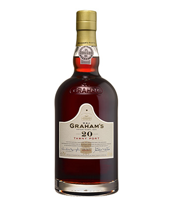 Graham's 20 Year Old Tawny is one of the best dessert wines for 2022.