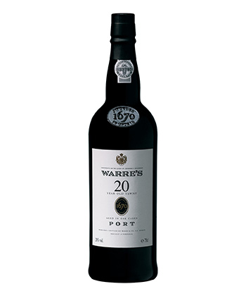 Warre's Otima 20 Year Old Tawny Port is one of the best dessert wines for 2022.
