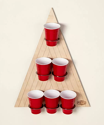Wall Pong from Uncommon Goods is one of the best gifts for beer lovers in your life this Holiday season.