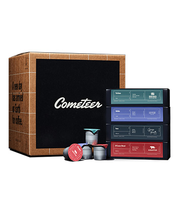 The Cometeer Mixed Roast Box is one of the best gifts for coffee and tea lovers in your life this Holiday season.