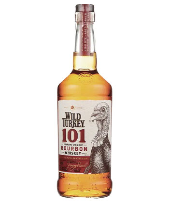 Wild Turkey 101 Proof Kentucky Straight Bourbon Whiskey is one of the best bourbons to gift this holiday season (2022).