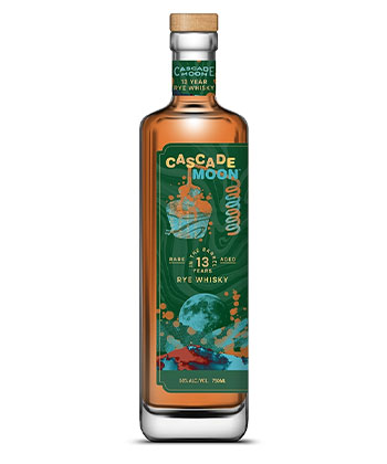Cascade Moon 13 Year Old Rye Whisky is one of the best ryes to gift this holiday season (2022).