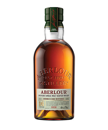 Aberlour 16 Year Old is one of the best Scotch bottles to gift this holiday season.