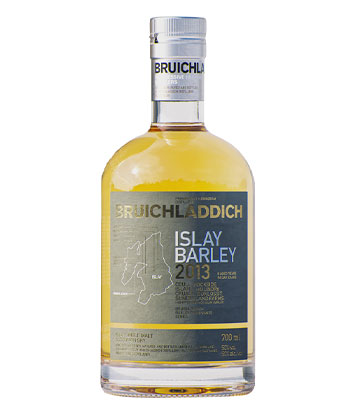 Bruichladdich Islay Barley 2013 is one of the best Scotch bottles to gift this holiday season.