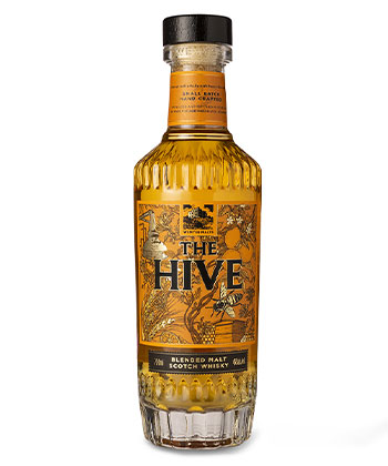 Wemyss Malts The Hive Blended Malt Scotch Whisky is one of the best Scotch bottles to gift this holiday season.