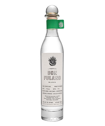 Don Fulano Tequila Blanco is one of the best tequilas to gift this holiday season.