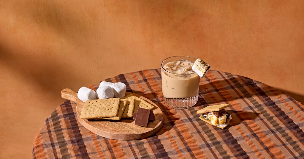Fill the graham cracker-shaped void with this boozy take on a White Russian, complete with Baileys S’mores Irish Cream Liqueur.