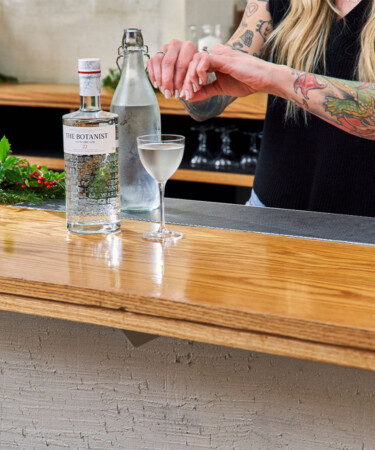 How to Make a Perfectly Batched Botanist Gin Martini [Video]