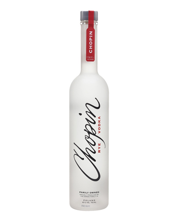 Chopin Rye Vodka is one of the best vodkas for mixing cocktails, according to bartenders.