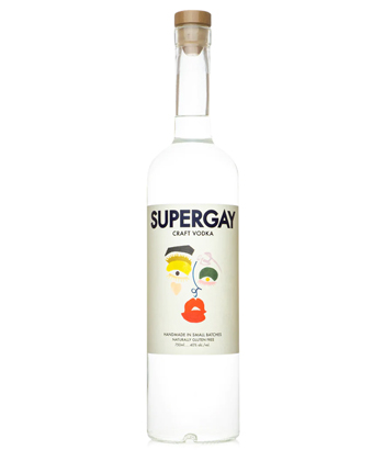 Supergay Spirits 'farm to disco' vodka is one of the best vodkas for mixing cocktails, according to bartenders.