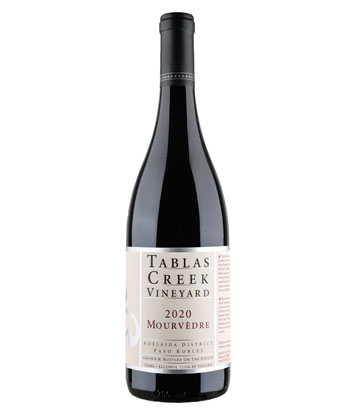 Tablas Creek Vineyard Mourvèdre 2020 is one of the best wines of 2022