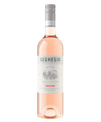 Seghesio Family Vineyards Rosato 2021 is one of the best wines of 2022