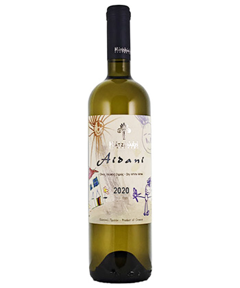 Hatzidakis Aidani Dry White Wine 2020 is one of the best wines of 2022