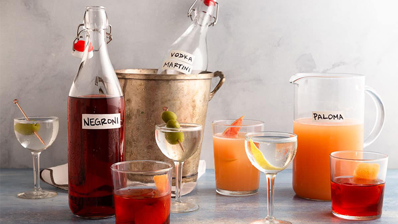 The continuing rise of pre batched cocktails is a drinks trend you should look out for in 2023. 
