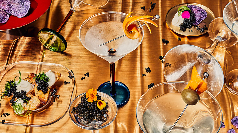 Decadence at the bar is a drinks trend you should look out for in 2023. 