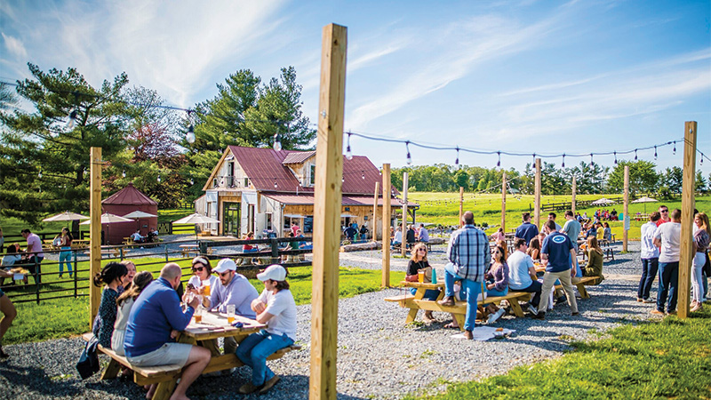 Wheatland Spring Farm + Brewery is one of the best breweries of 2022.