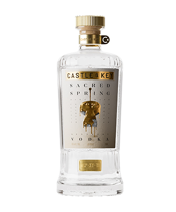 Castle & Key Sacred Spring Vodka is one of the best spirits of 2022.