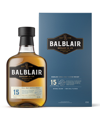 Balblair 15 Year Old Highland Single Malt Whisky is one of the best spirits of 2022.