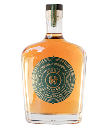 High N’ Wicked Aeneas Coffey Single Grain Irish Whiskey is one of the best spirits of 2022.