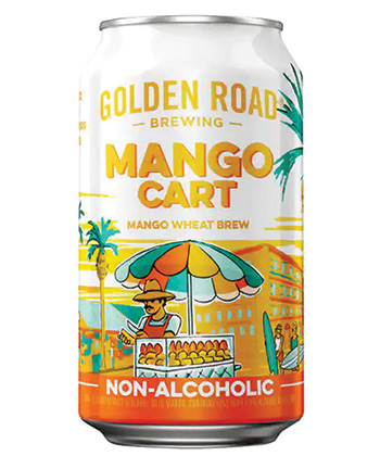 Golden Road NA Mango Cart is one of the best non-alcoholic beers to drink right now.