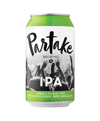 Partake IPA is one of the best non-alcoholic beers to drink right now.