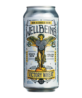 Wellbeing Brewing Victory Wheat is one of the best non-alcoholic beers to drink right now.